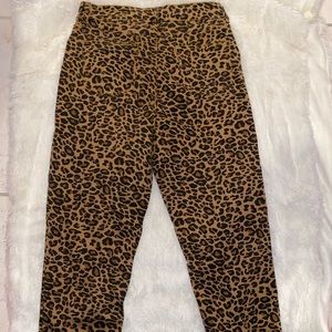 Leopard pants
